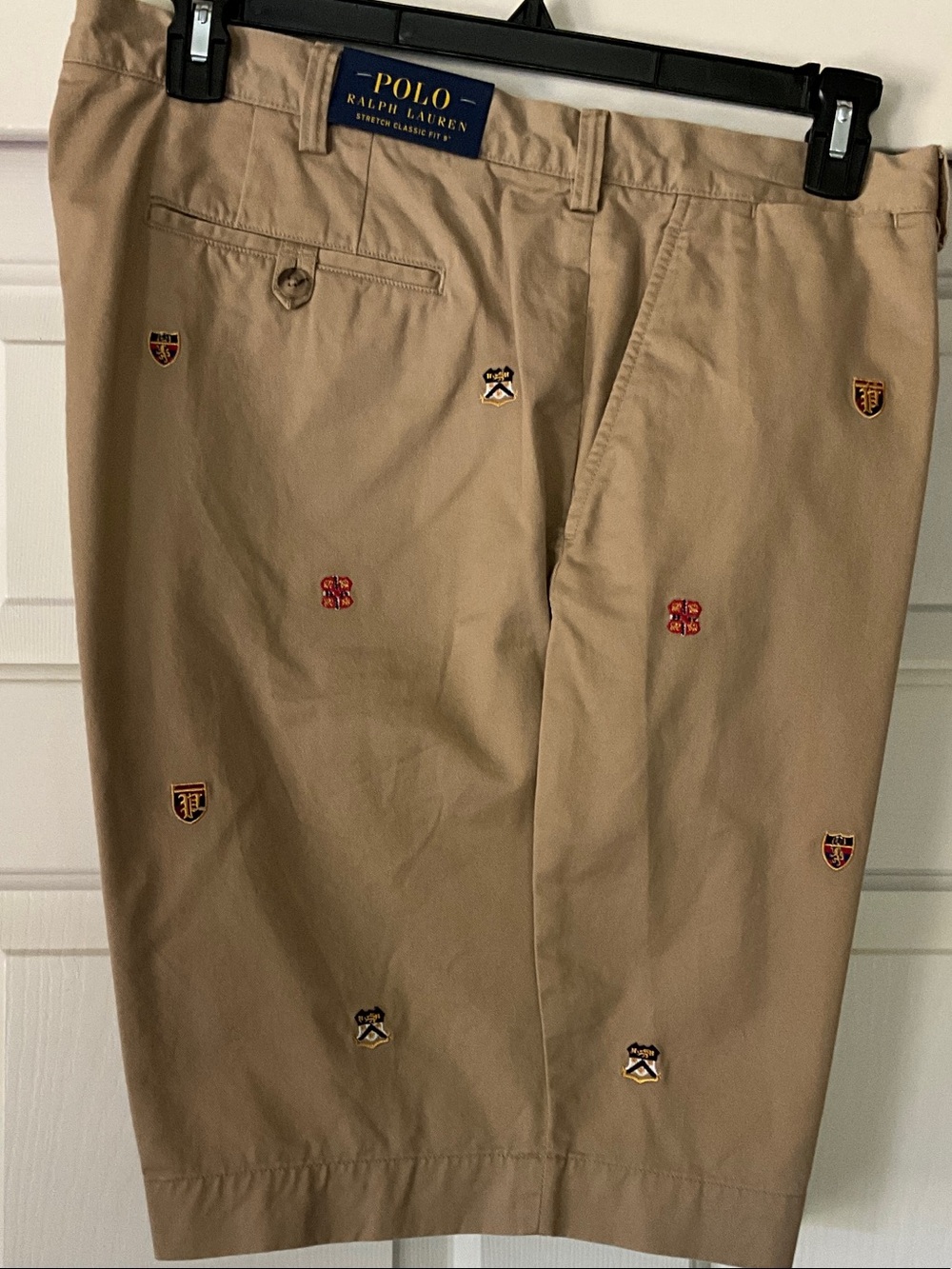 POLO RALPH LAUREN TAN SHORTS SIZE 42 NWT! PURCHASED AT RALPH LAUREN STORE.